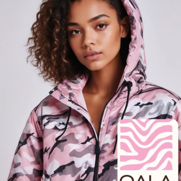 Pink Camo padded jacket